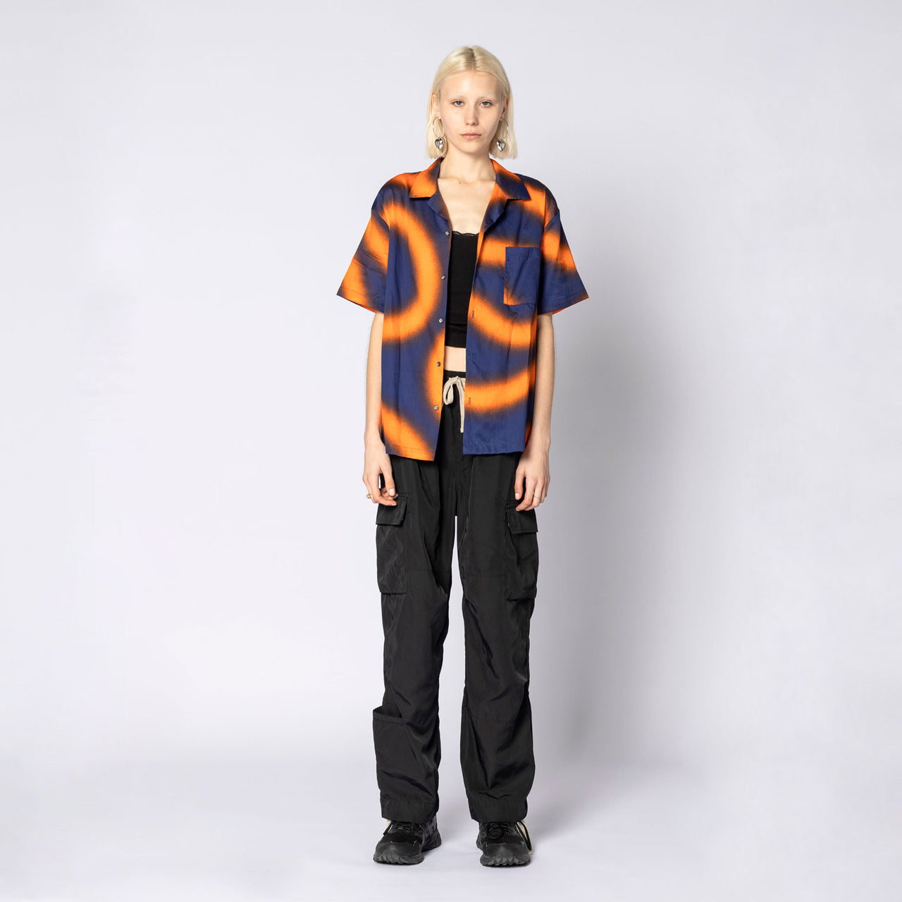 AMNESIA BLUE HAWAIIAN SHIRT