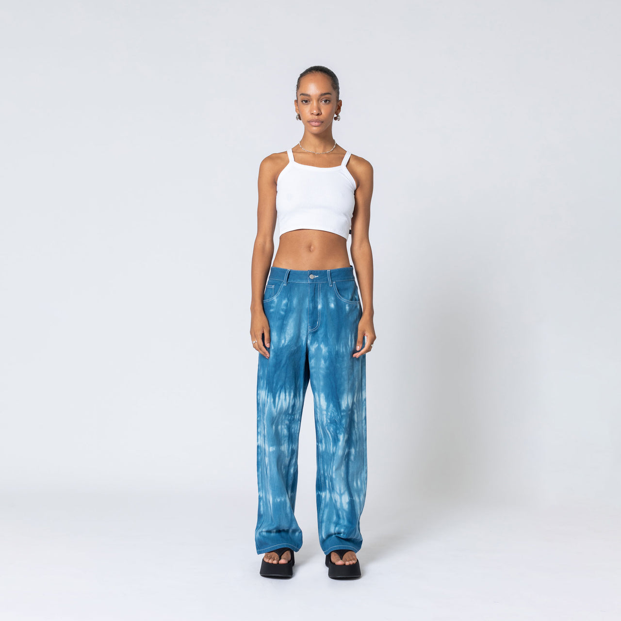 INDIGO DYE RECOVERY PANT