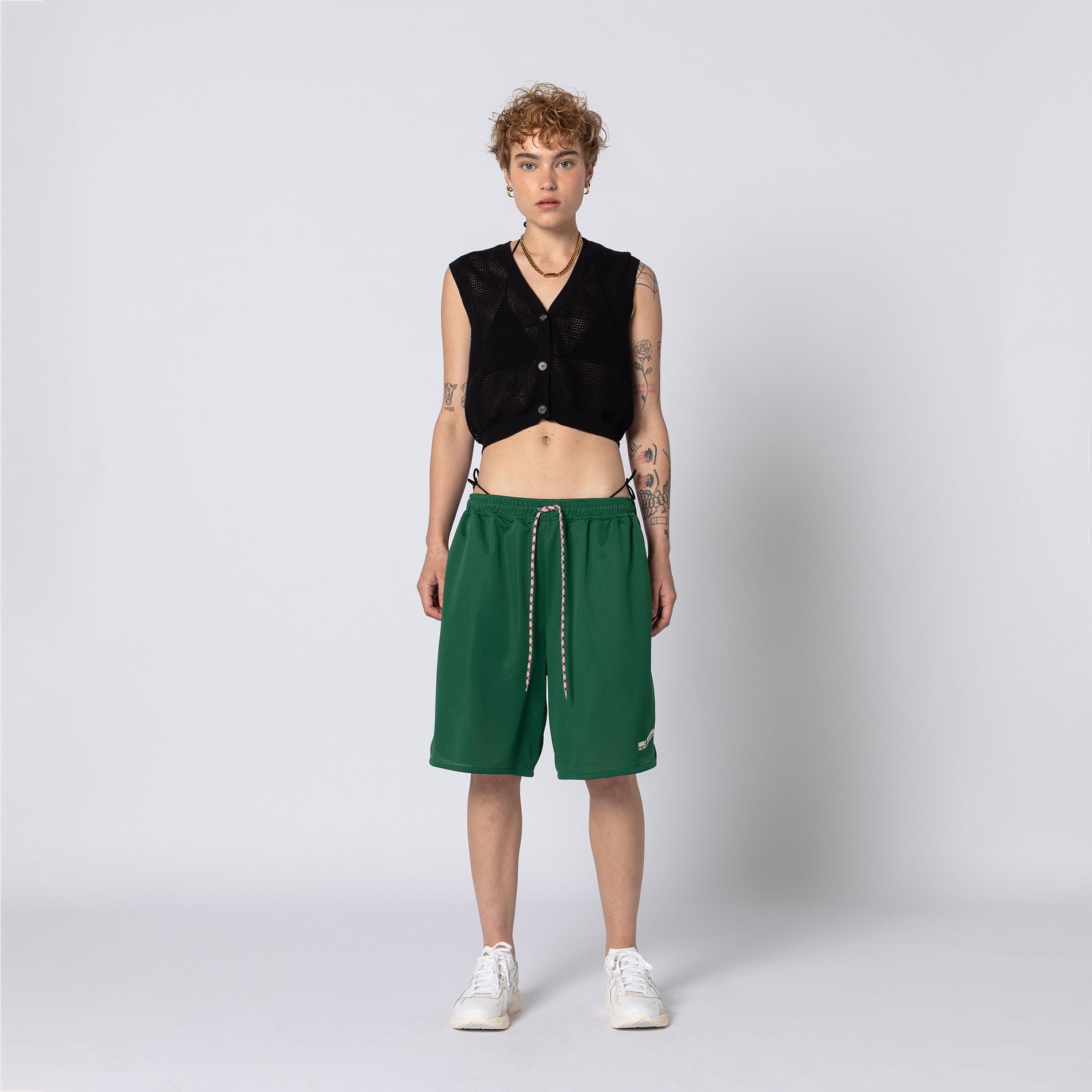 Green sale basketball shorts